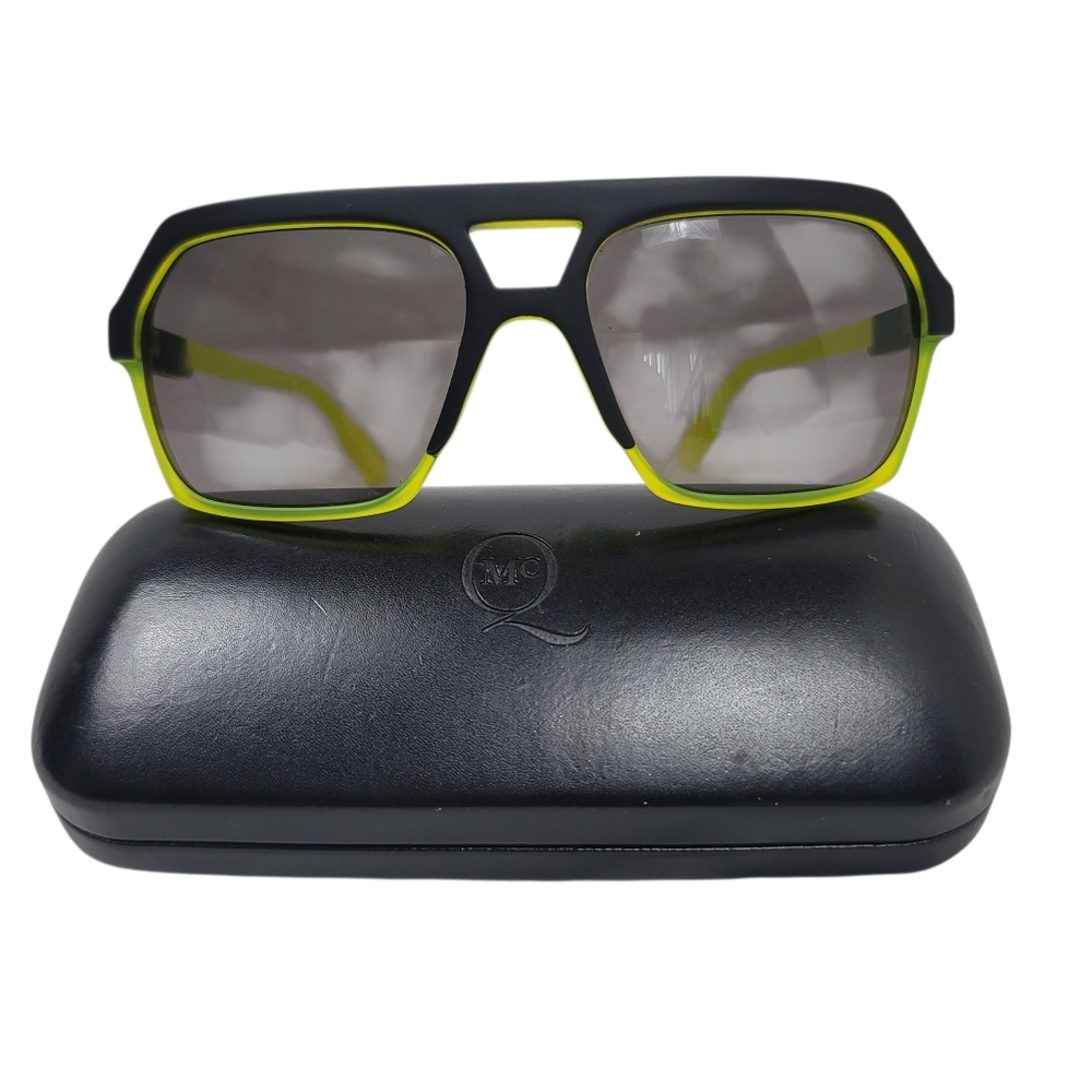 Alexander McQueen Sunglasses - Black/Yellowgreen - Unisex